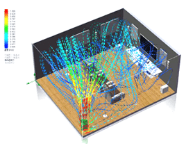空气清新机流场仿真