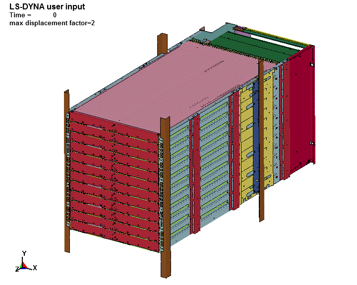 服务器冲击仿真分析