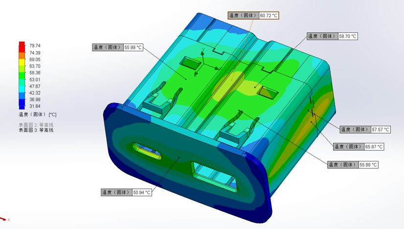 新能源车充电器热仿真分析