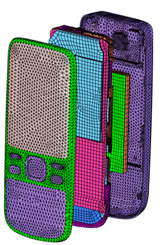 手机精密散热仿真