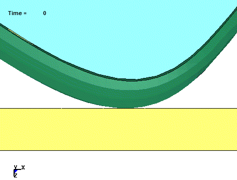 大屏手机跌落仿真