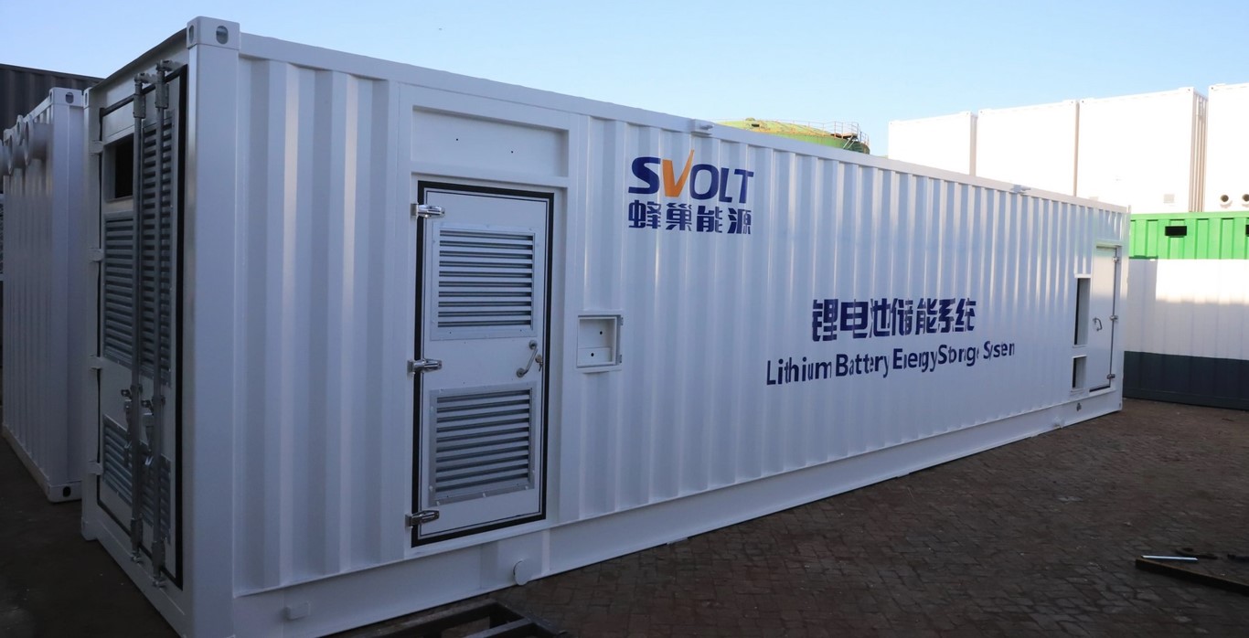 集装箱储能电池实物